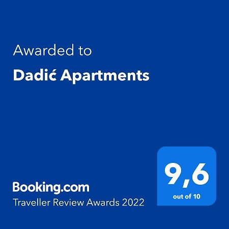 Dadic Apartments Bibinje Esterno foto